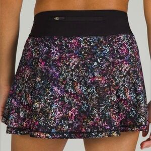 Lululemon Pace Rival Mid-Rise Skirt Golf Tennis Pickleball Floral Spray Multi S4